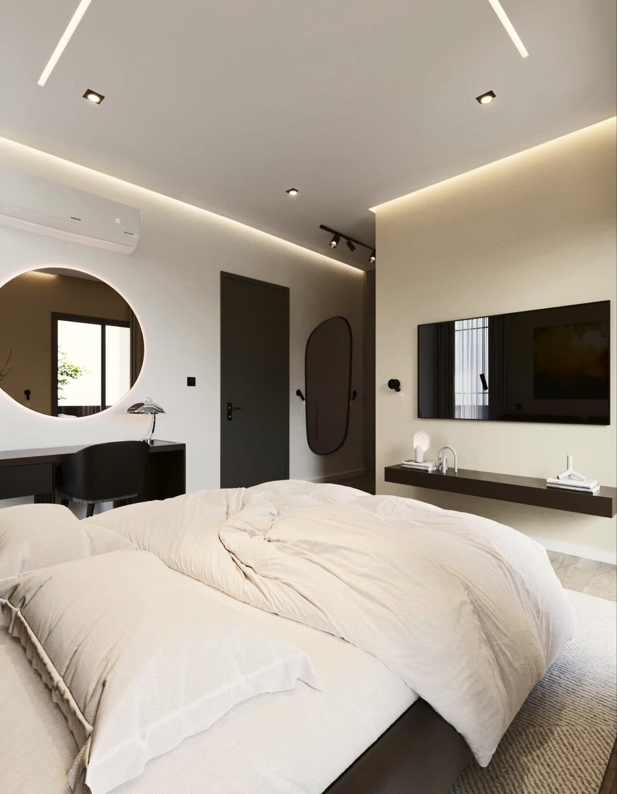 Artist’s impression of a Falcon bedroom
